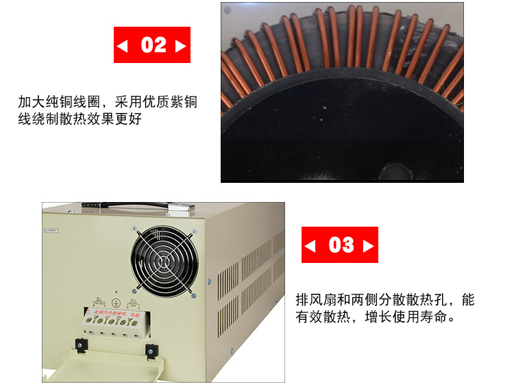 厂家直销稳压器10000VA 8000W 适用空调冰箱洗衣机电磁炉家用包邮示例图4