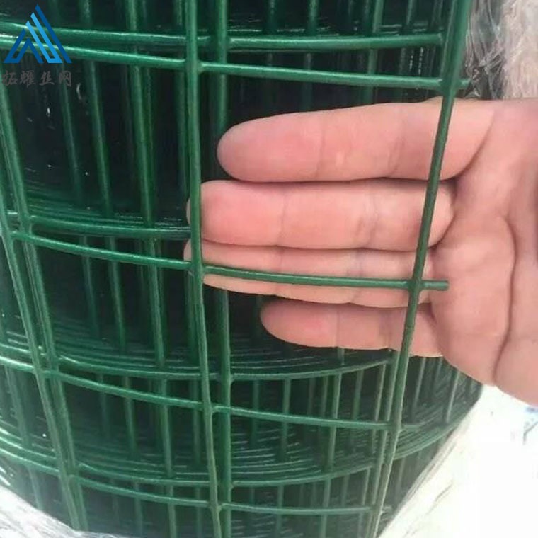 拓耀厂家直销 绿色涂塑波浪荷兰网 养殖圈鸡鸭网 圈山圈玉米围网
