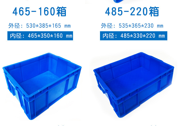 武汉塑料盒子长方形小方盒物料盒周转箱元件盒工具盒示例图9