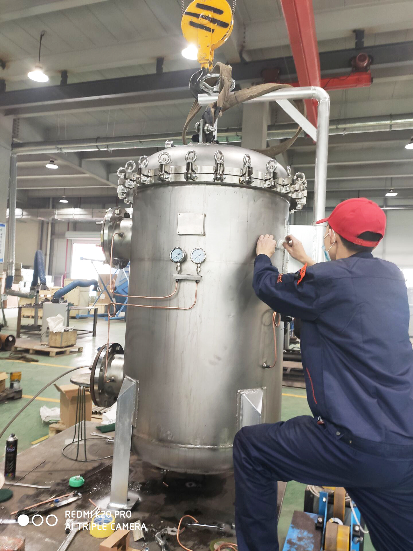 不锈钢保安过滤器 锅炉补给水过滤器 可非标定制