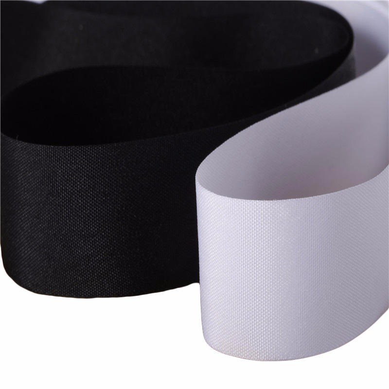 铭景涤纶平纹织带 定制1.6cm黑白彩色涤纶平纹织带 厂家免费供样