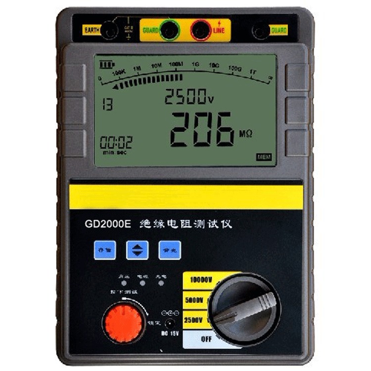 GD2000E型 绝缘电阻测试仪 国电西高