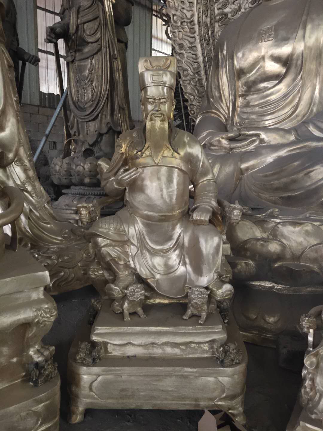 神像 温州慈宏法器供应三霄娘娘神像 玻璃钢十二神将神像 玻璃钢土地公土地婆神像