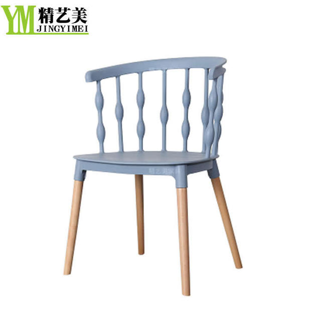 深圳椅子厂设计师创意实木餐椅 鱼火锅餐厅实木餐椅 湘菜川味餐厅实木椅子图片