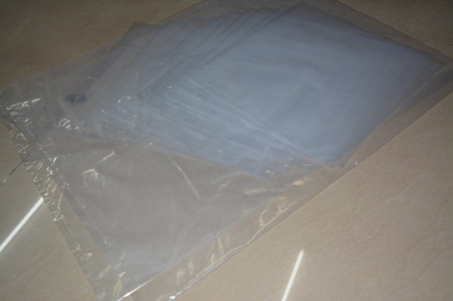 PE自粘格子袋 PE塑料透明包装袋 环保透明搪瓷公仔玩具包装连排格子袋