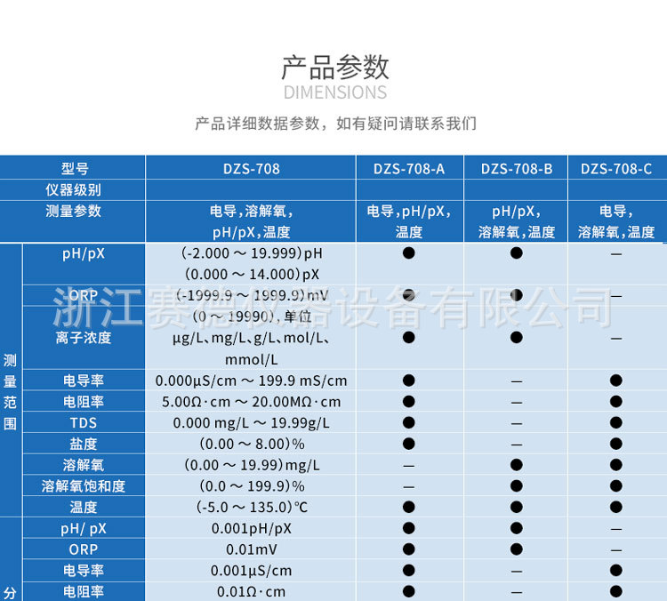上海雷磁 DZS-708-A 多参数水质分析仪 台式示例图3