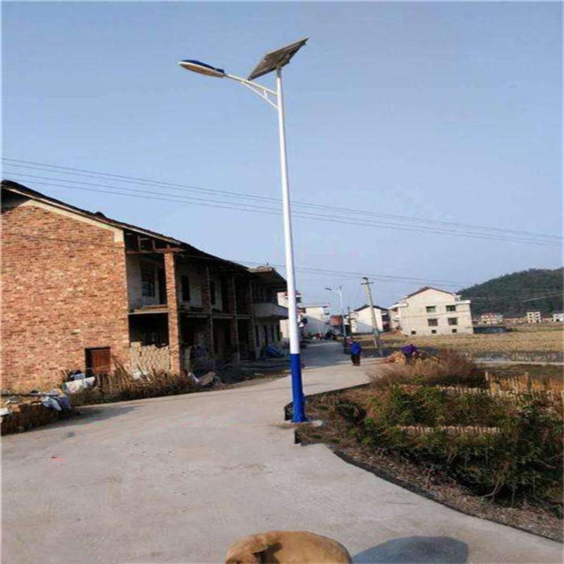 新农村户外照明路灯 太阳能庭院路灯 景观工程防水太阳能一体路灯图片
