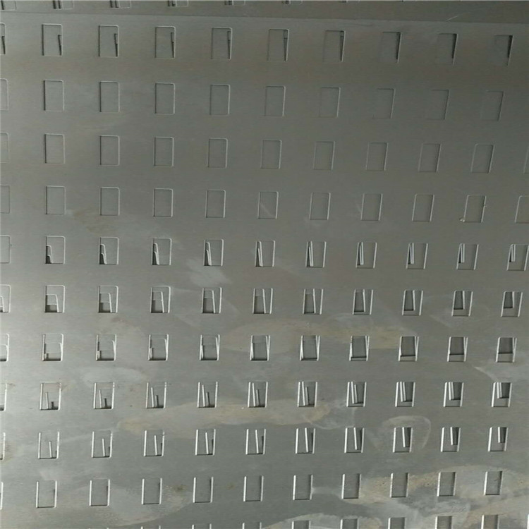 挂800瓷砖洞洞板定制  地砖铁板挂钩展示架  贺州市瓷砖冲孔板示例图7