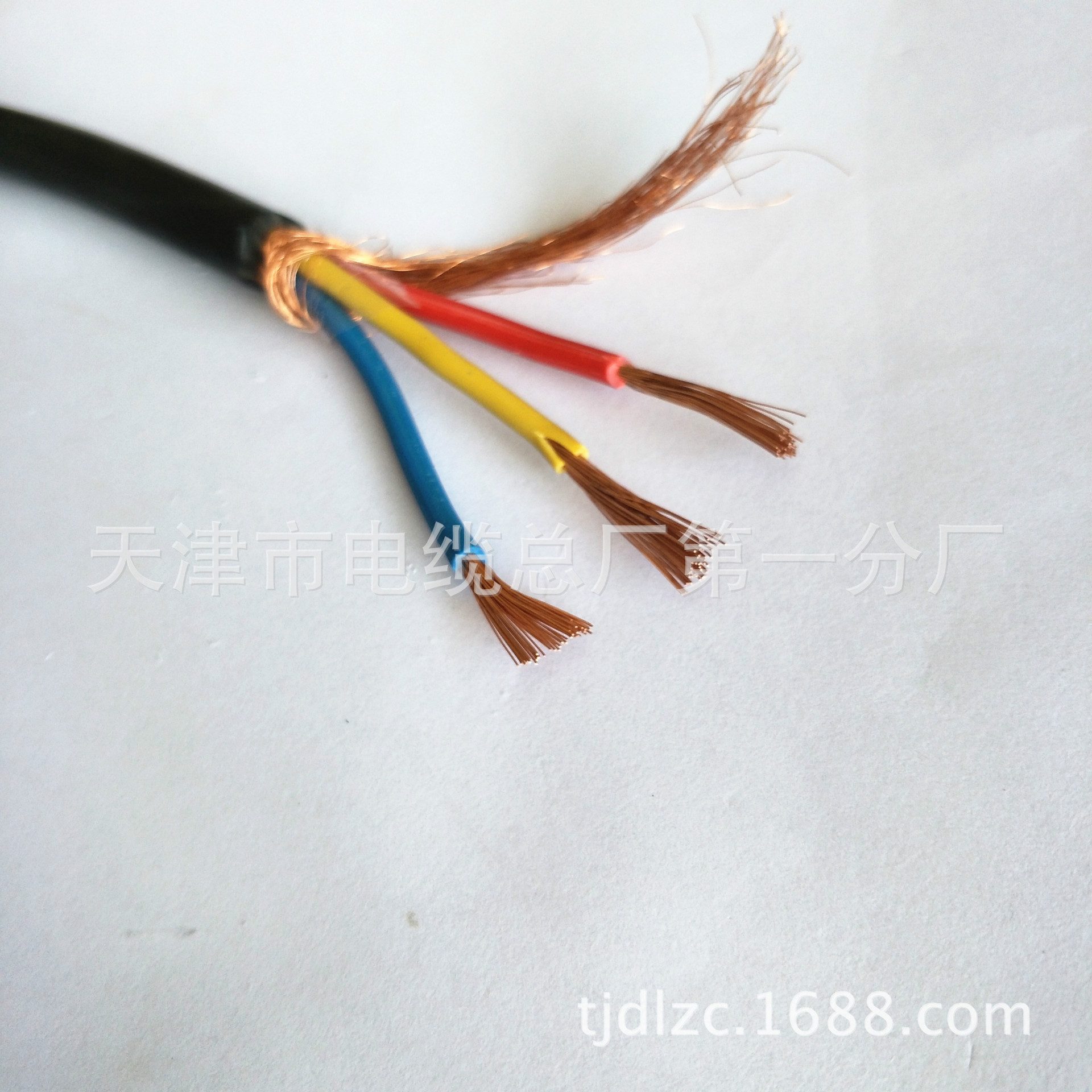 ZRKVV阻燃控制电缆ZRKVVP铜网屏蔽 多芯示例图6