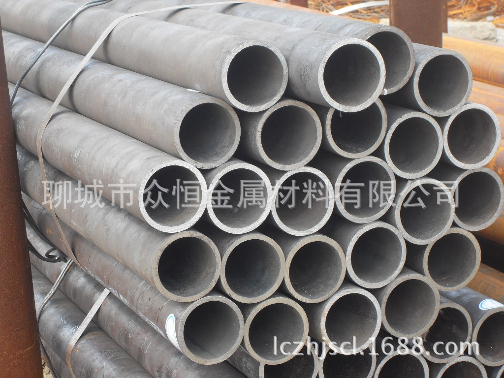佛山Q345无缝钢管厂家  大口径钢管 锰管377*25无缝钢管示例图5