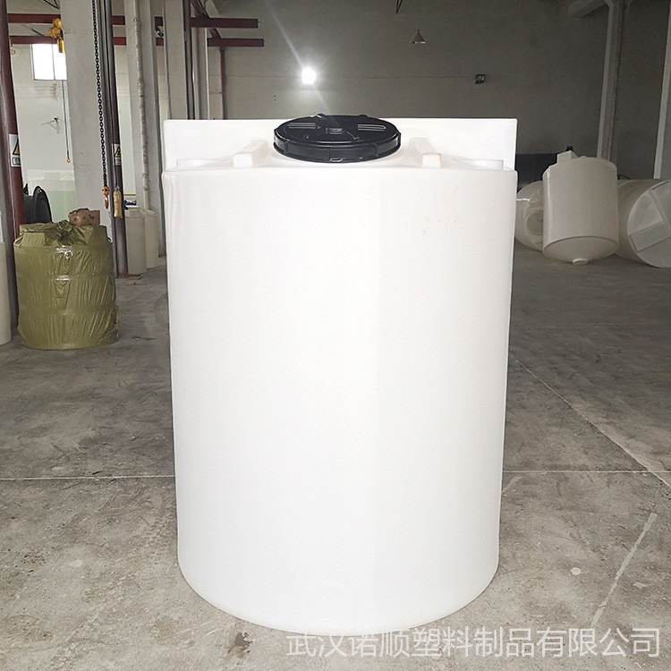 PFS聚合硫酸铁溶液配制罐 诺顺3吨加药箱3000升PE塑料搅拌桶