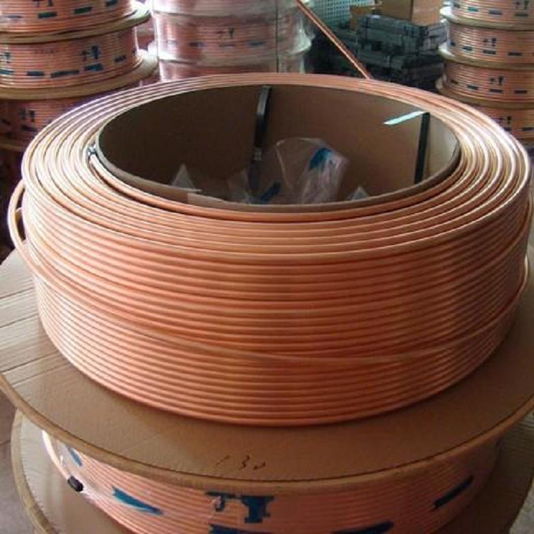 伊吾县销售紫铜管厂家 6mm空调铜管输油铜管 紫铜皮加工厂批发