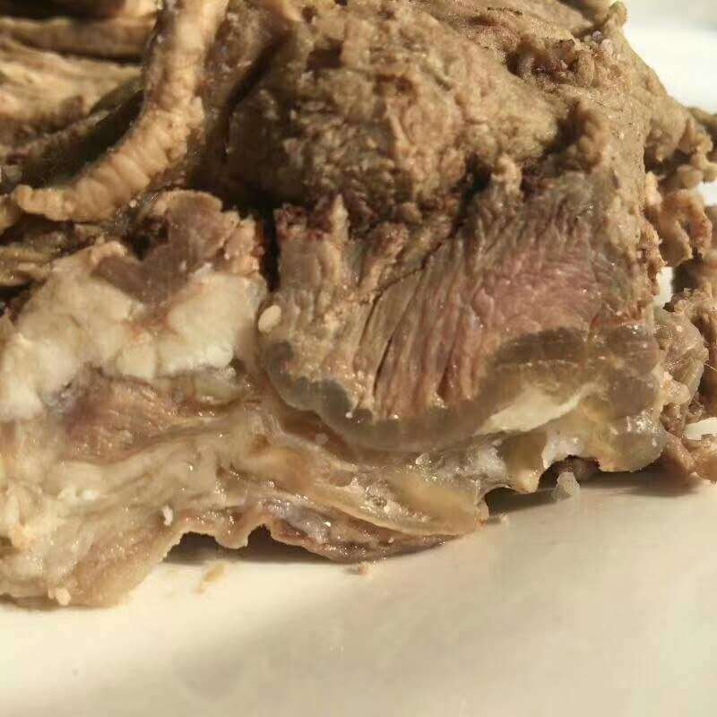 厂家直销新鲜清真熟羊肉 正宗清真八分清水煮熟羊肉批发图片