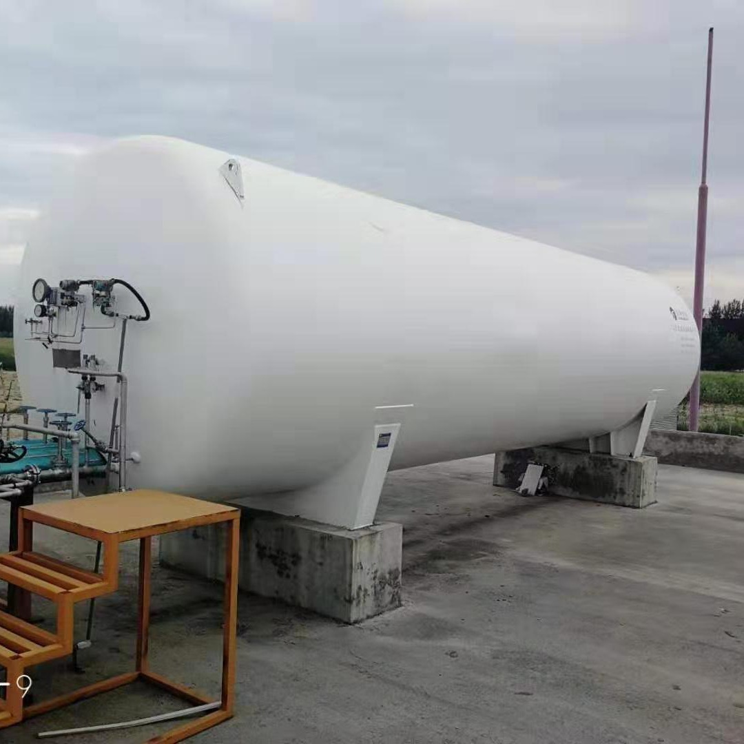 出售二手100立方LNG液化气储罐  北京天海8公斤低温储罐