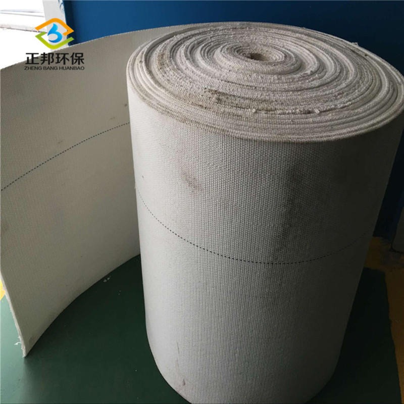 正邦直销新疆水泥厂透气布 针织空气斜槽帆布 定做工业硫化布
