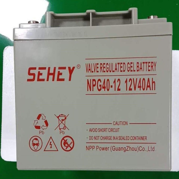 SEHEY西力蓄电池SH40-12/12V40AH不间断电源UPS/EPS蓄电池