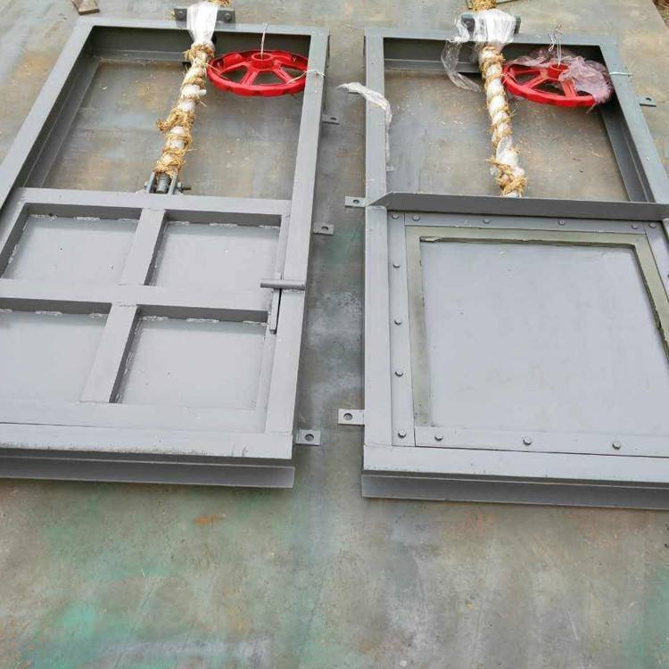 恒昌GLZ 钢制机闸一体式插板闸门/不锈钢插板门 钢制插板