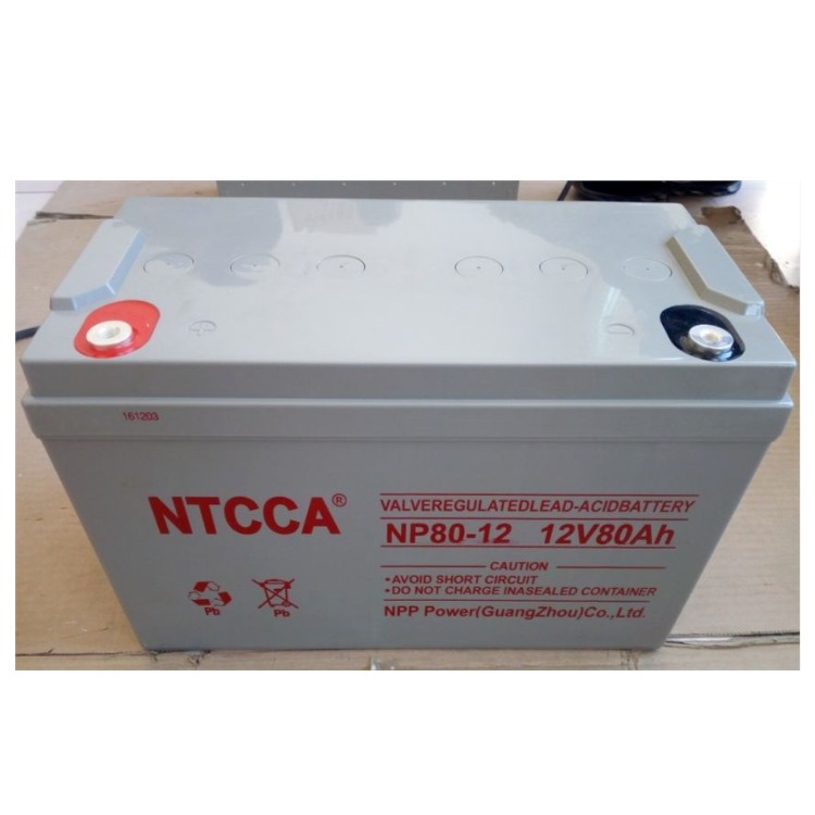 恩科NTCCA蓄电池NP80-12机房UPS EPS直流屏不间断电源12V80AH原装正品