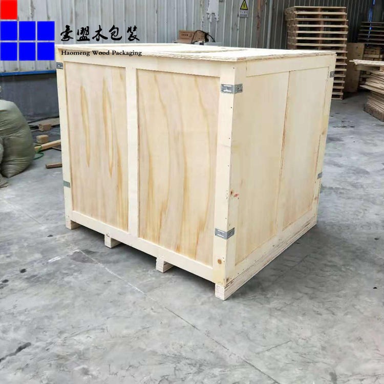 胶合板木箱生产厂家定做精密仪器包装箱出口免熏蒸载重大