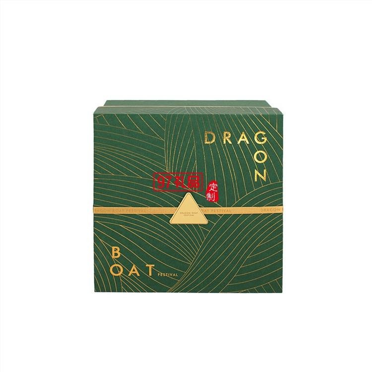 红素厂家直销粽子包装盒 免费设计logo 300个起订不单独零售图片