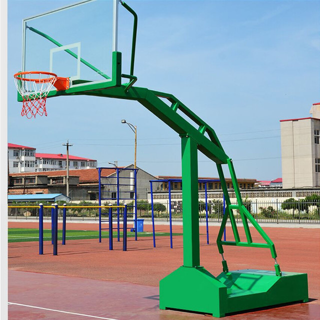 篮球架户外 学校成人标准固定式平箱 凹箱地埋式比赛训练室外篮球架