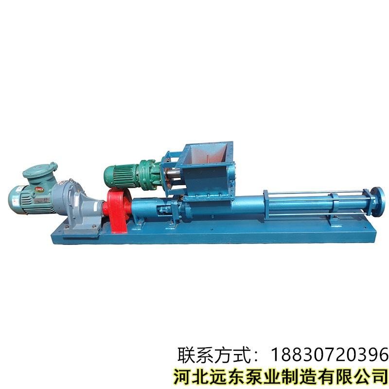 立式污泥泵G20-2V-W102单螺杆泵 流量:0.25m3/h 压力:0.1Mpa-泊远东