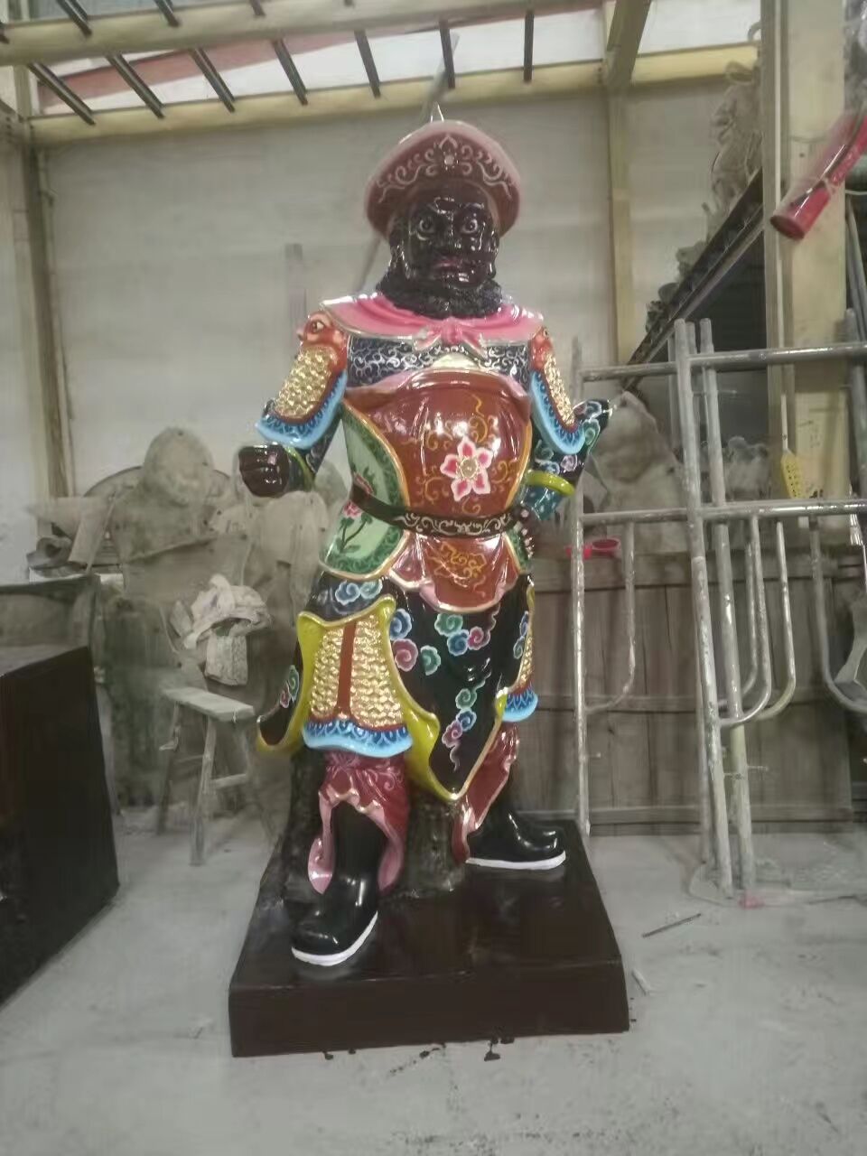 神像 本厂专业铸造极彩三清殿神像 树脂财神爷神像 道观铜雕神像