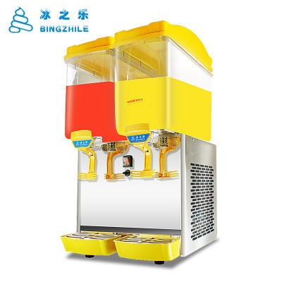 冰之乐饮料机 果汁机商用奶茶机 冷热双温全自动冷饮机 双缸热饮料机