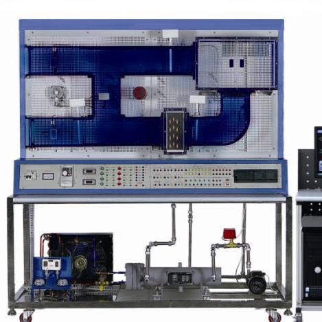 制冷实训教学设备 中央空调实训台 FCZP-1型中央空调自控系统综合实验装置 职教品牌厂家