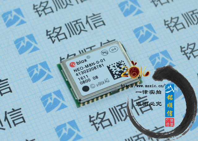NEO-M8N-0-01北斗双模GPS模块原装现货实物拍摄深圳现货图片