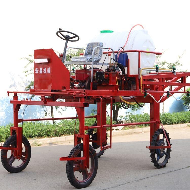 8米宽喷杆可升降打药机  柴油座电动风送打药机  小麦玉米棉花大田喷雾机