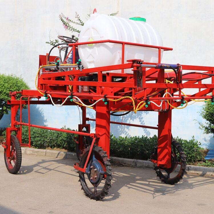 安徽省三轮自走式喷药机 柴油自走式农用打药机四轮高低间隙打药机