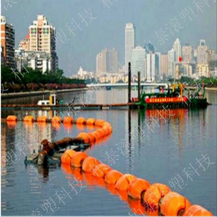 柏泰厂家 浮动式海蜇拦截网浮球 海上防鲨网用浮筒供应厂家图片