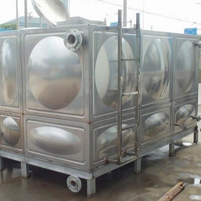 通化不锈钢水箱   通化不锈钢生活水箱    通化组合式不锈钢水箱   HAX-20T    通化焊接不锈钢水箱厂家图片