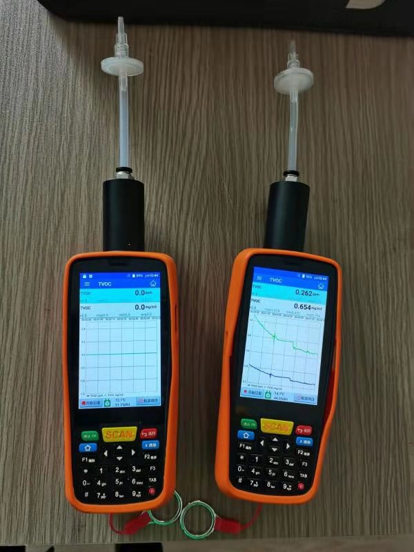 触摸屏操作手持式VOC气体检测仪可用在泄漏源检测示例图4