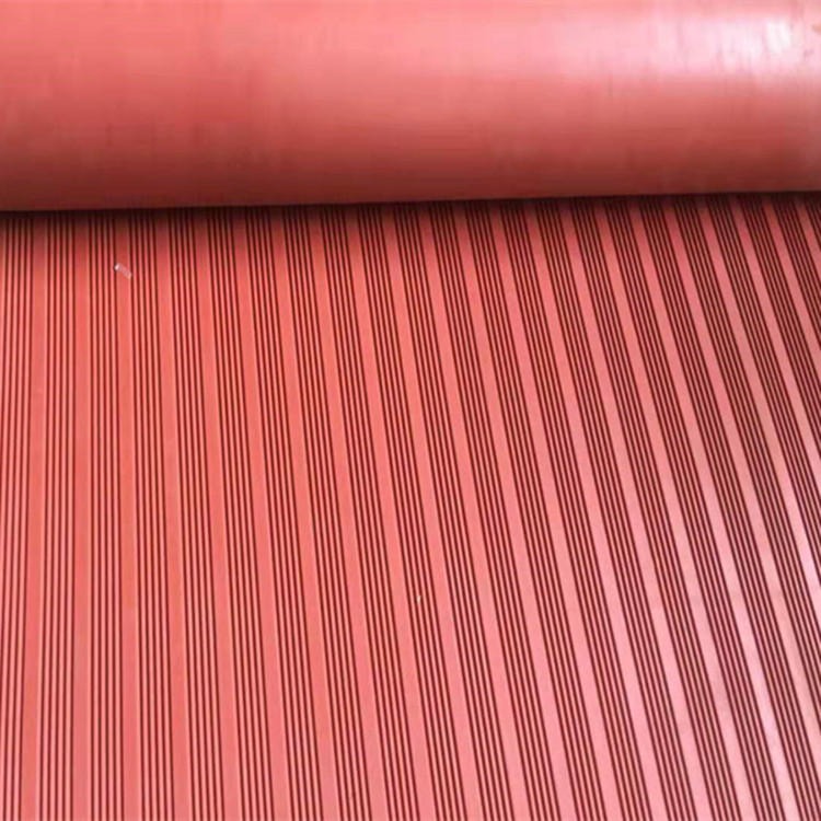 英威绝缘胶垫订做各种尺寸 防滑耐酸碱橡胶板 红色绝缘地胶生产