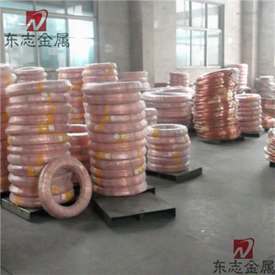 紫铜管 紫铜盘管 T2材质 高纯度纯铜 铜管生产厂家 大量库存