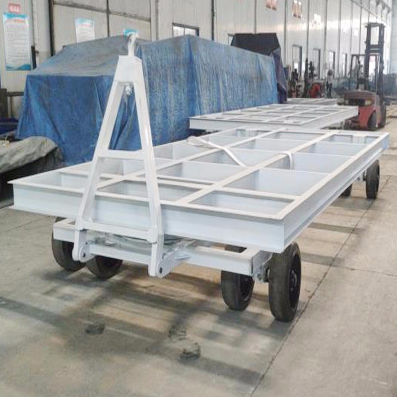 重型工具牵引拖车 车间货物搬运车 厂区物流平板拖车创硕CSPC-10