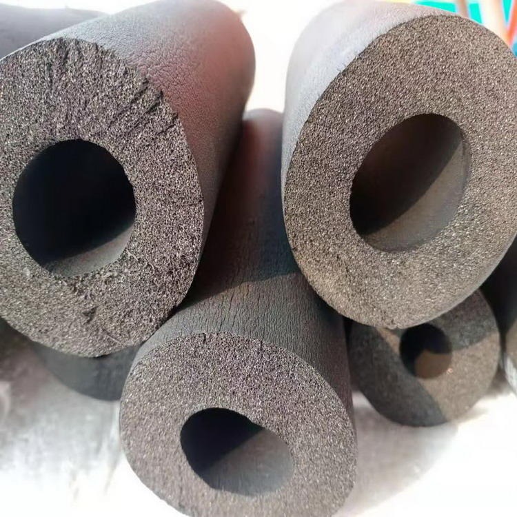 橡塑海绵管32x20mm橡塑管 华章B1级橡塑管 开口橡塑保温管直供