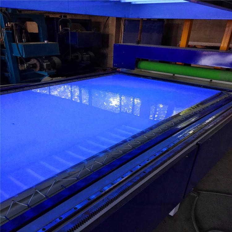 广告板家具板滚涂高光UV光固机 金辉 全自动封釉光固机图片