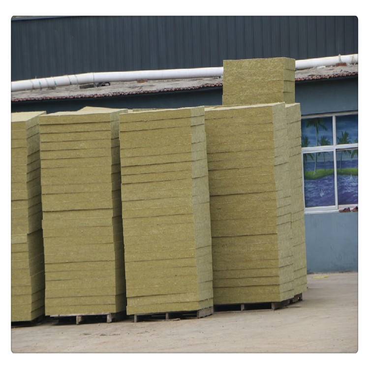 生产加工岩棉保温板 外墙岩棉复合板