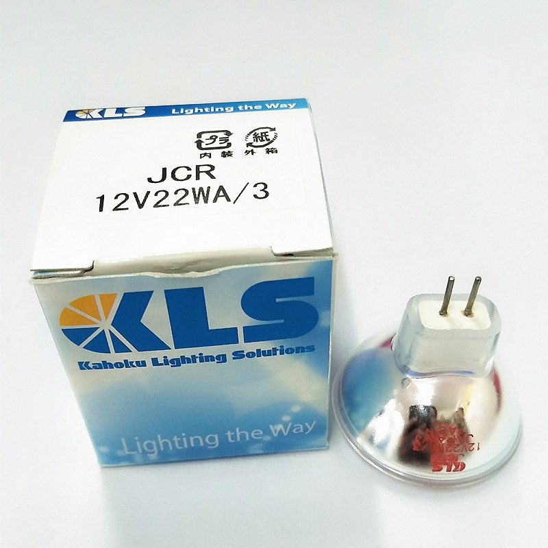 KLS JCR 12V22WA/3卤素杯灯 OLYMPUS显微镜灯泡12V 22W冷光源灯泡示例图1