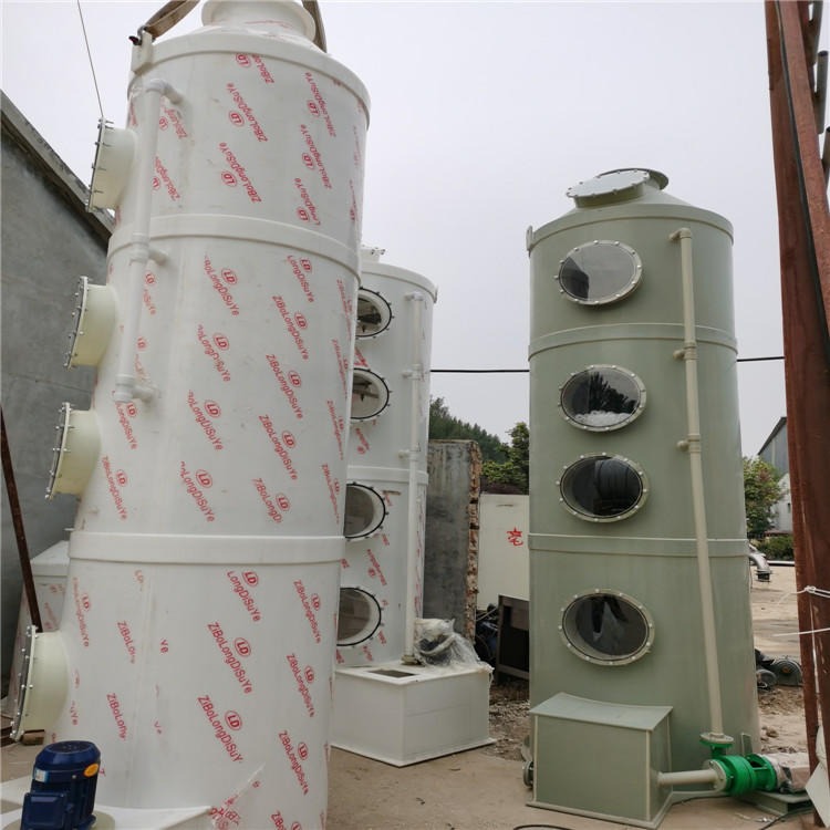 出售二手水喷淋塔        运城二手废气处理设备行业标准