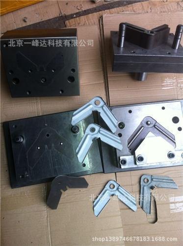 北京一峰达厂家直销角码一次成型模具  角钢冲孔模具 角钢剪圆弧角模具批发