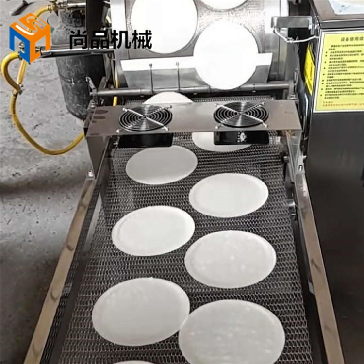 蛋饼加工设备 全自动春卷皮机 KYB-200型春卷皮制皮机 数控压饼机厂家