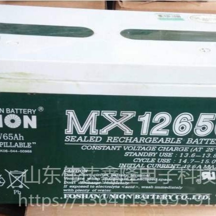 UNION蓄电池厂家供应MX12650/12V65Ah报价UNION蓄电池厂家直销