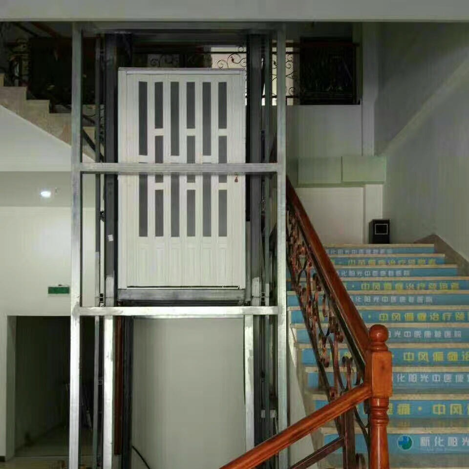 QYWZA液压升降电梯 液压小型电梯 启运郑州市家用无障碍平台 残疾人升降电梯图片