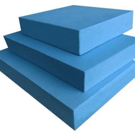 蓝色阻燃防潮隔热xps挤塑泡沫板 外墙地暖保温挤塑板
