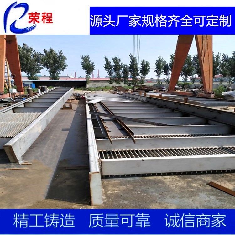 各种材质格栅 工厂污水处理工程 金属热镀锌钢格栅板 生产周期短