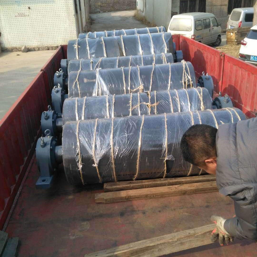 淄博百耀厂家生产传动滚筒包胶DTII传动滚筒整体结构简单安装厂家直供 价格优 质量保证